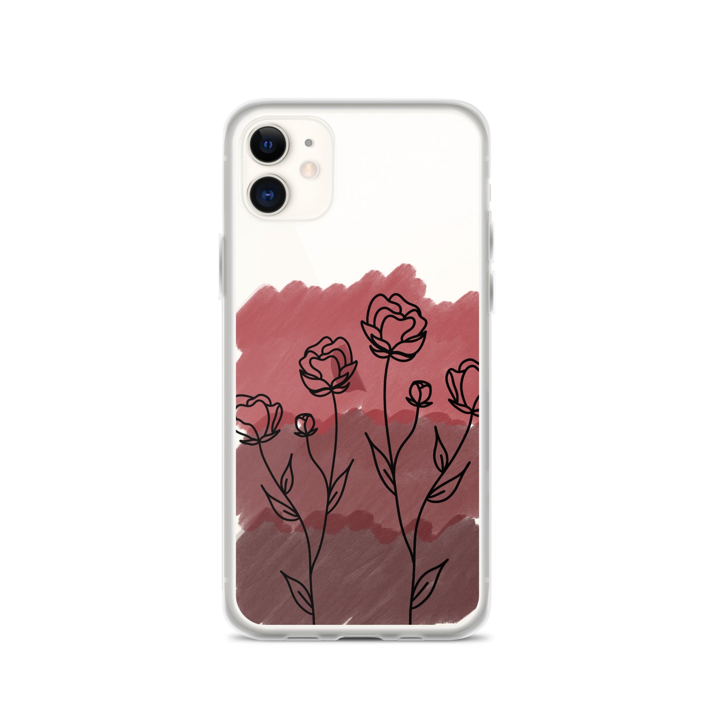 Valentines day Rose phone case