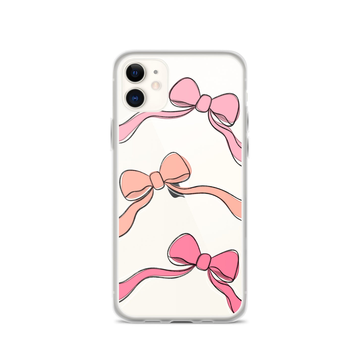 Valentines day bow phone case