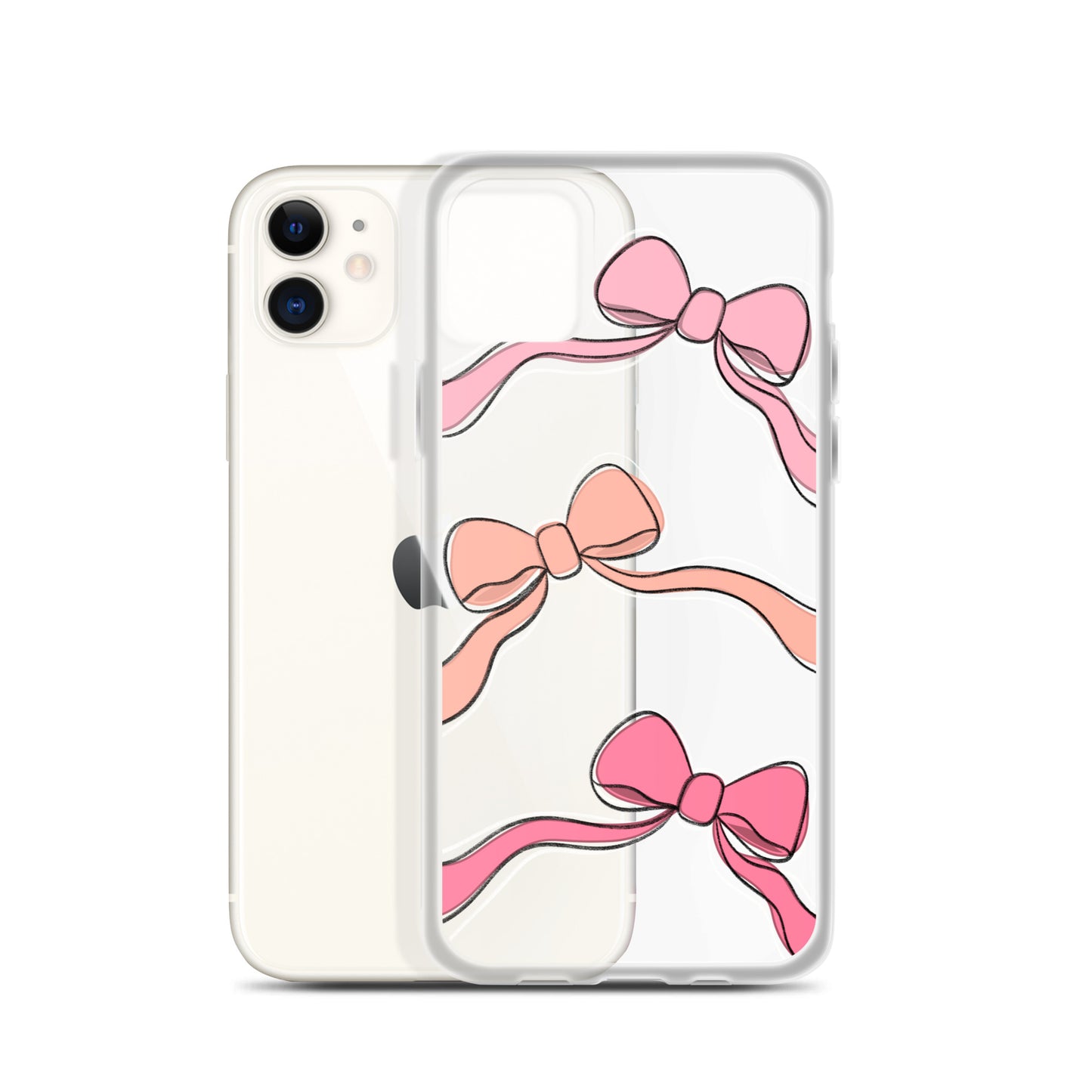 Valentines day bow phone case