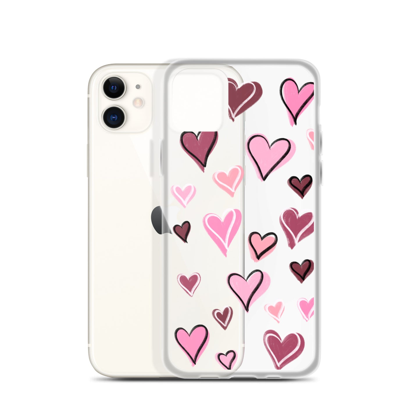 Valentines day heart phone case