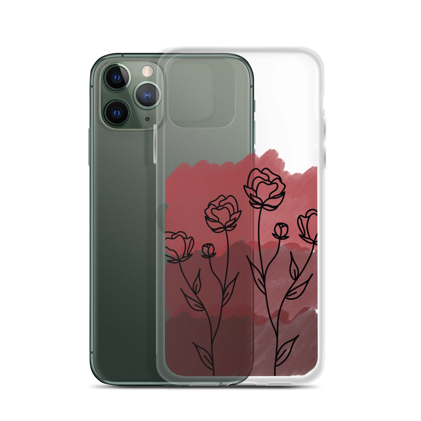 Valentines day Rose phone case