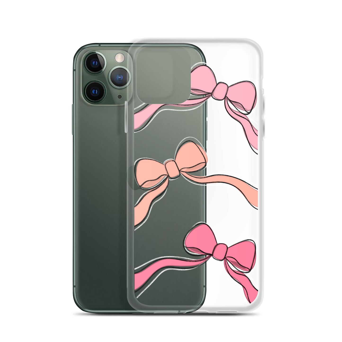 Valentines day bow phone case