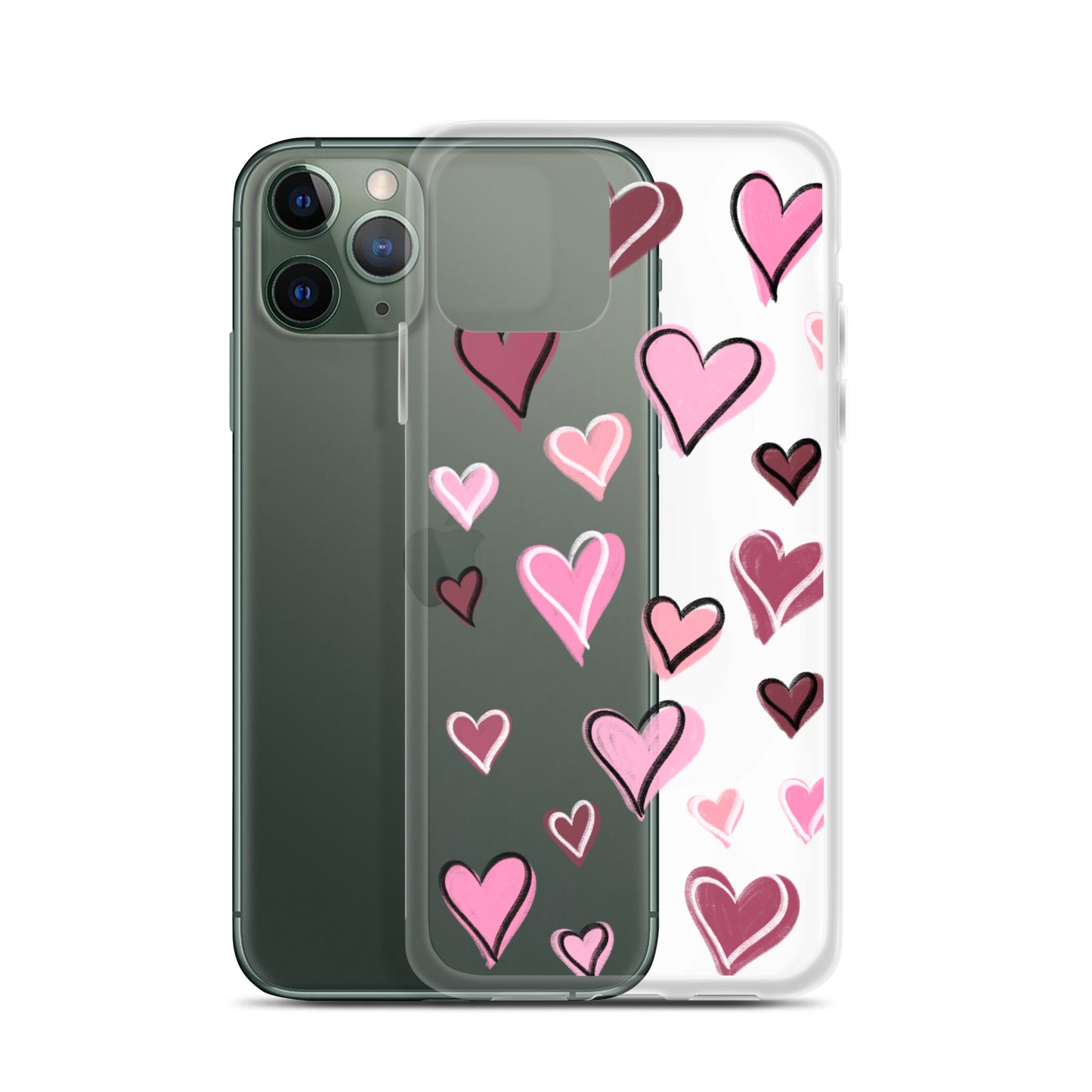 Valentines day heart phone case