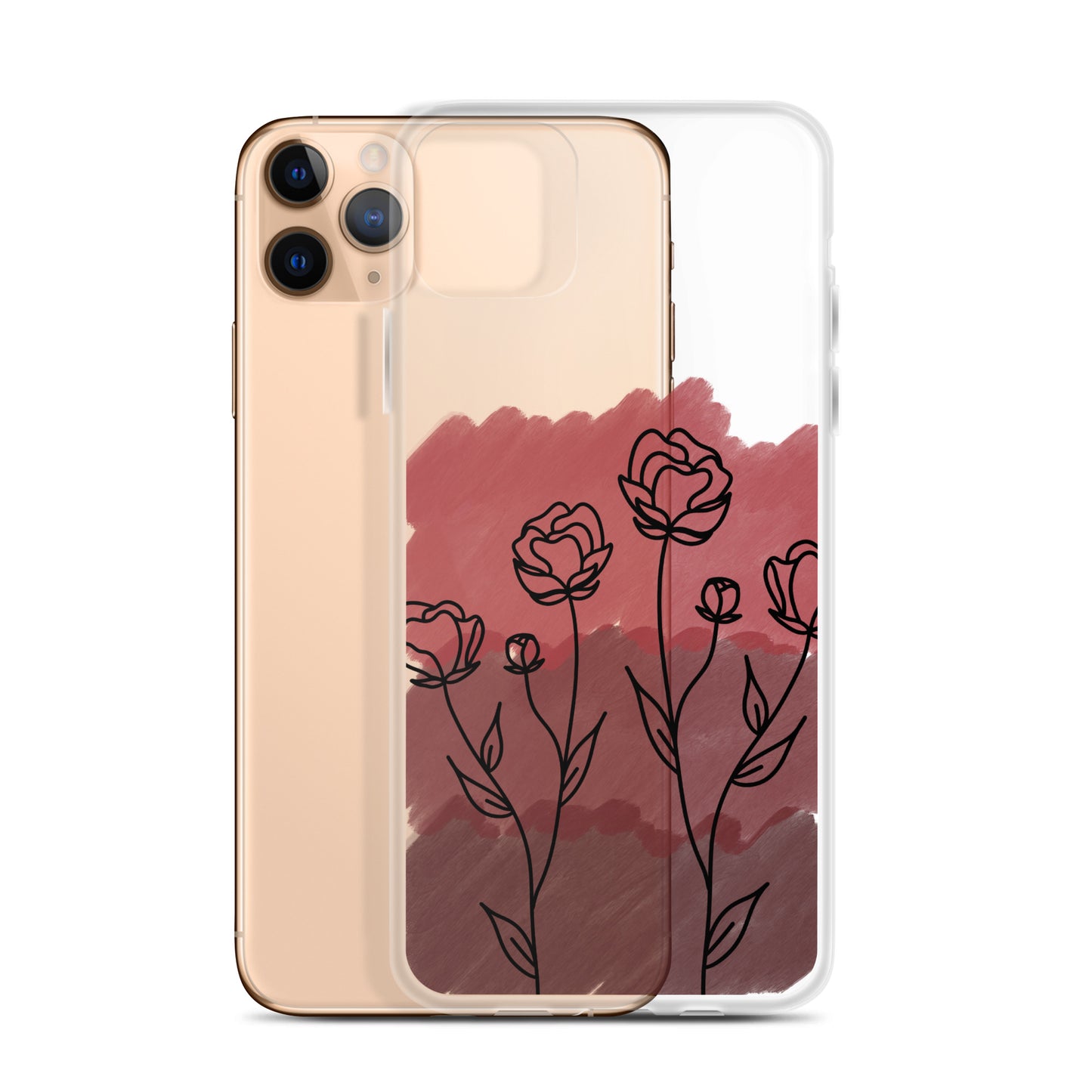 Valentines day Rose phone case