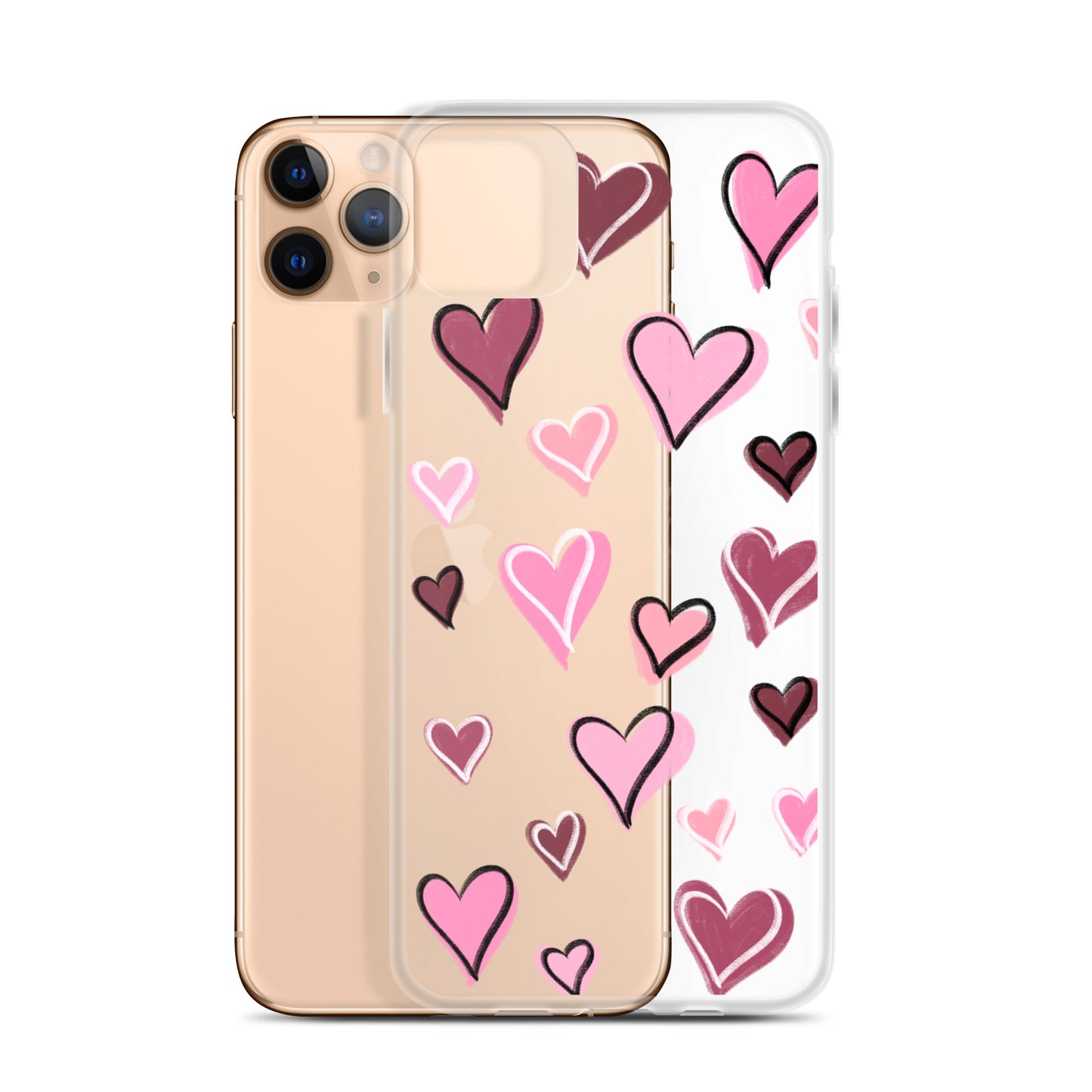 Valentines day heart phone case