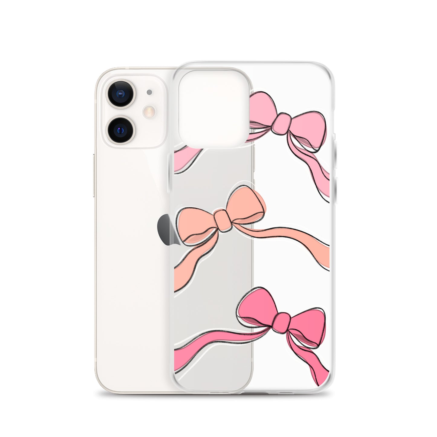 Valentines day bow phone case