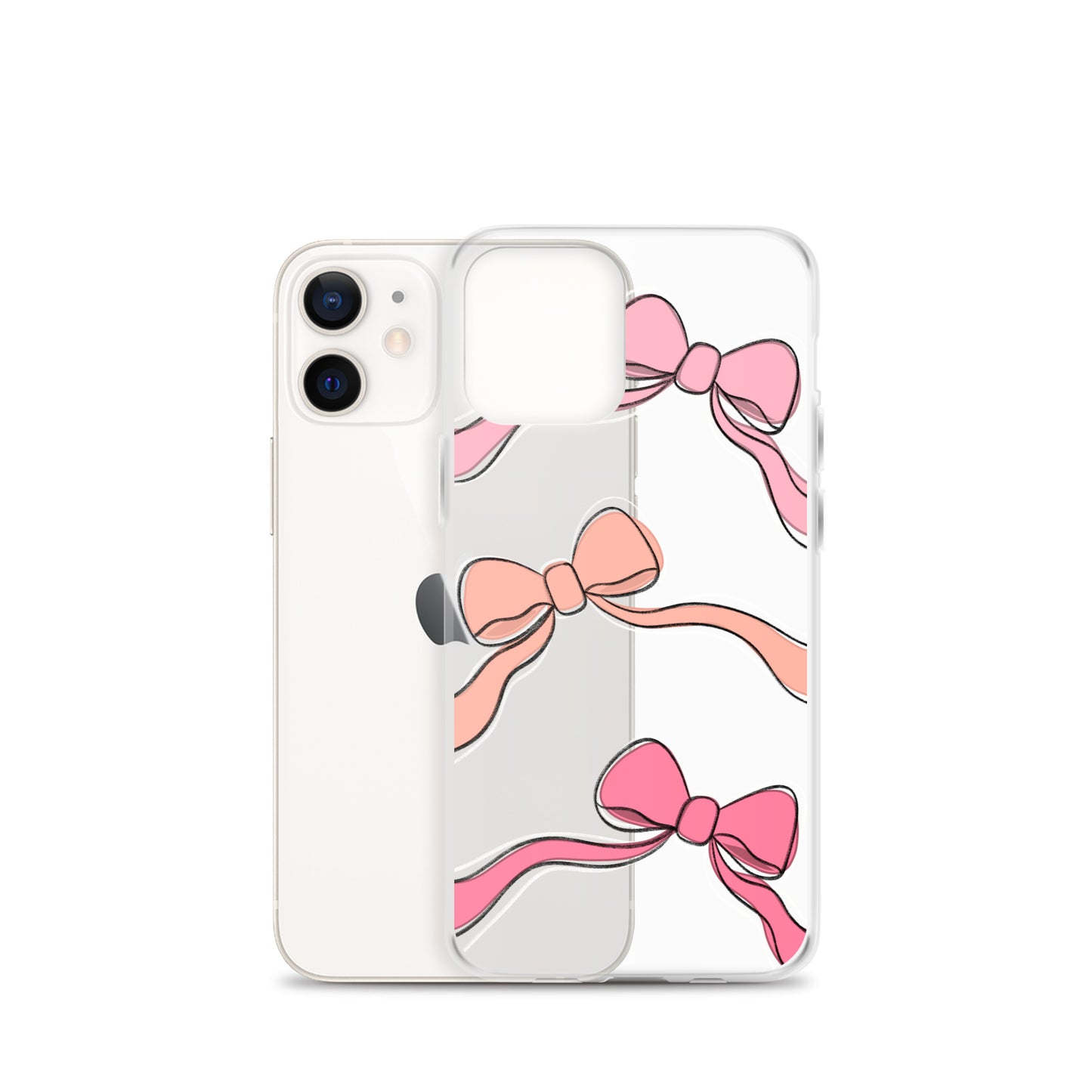 Valentines day bow phone case