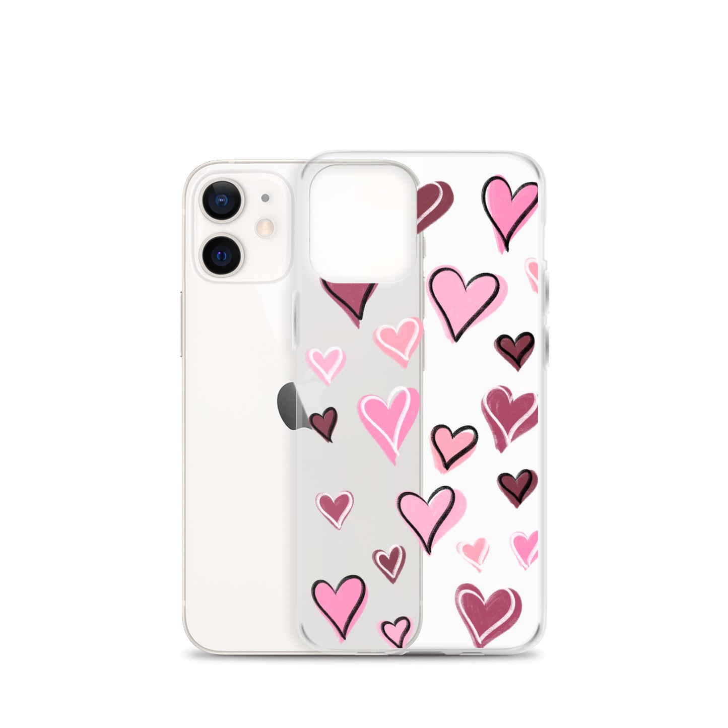 Valentines day heart phone case