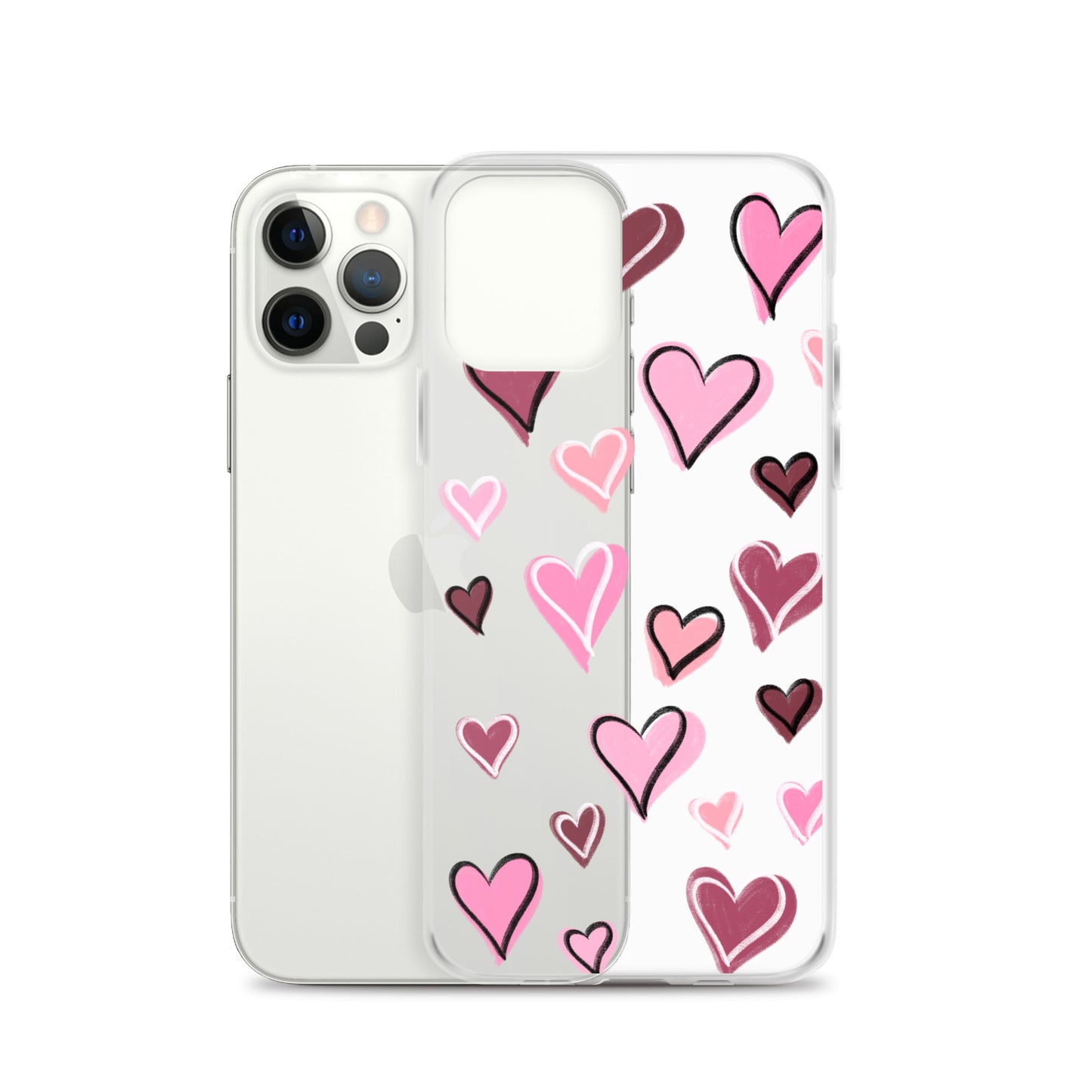 Valentines day heart phone case