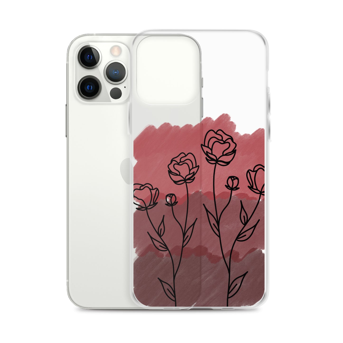 Valentines day Rose phone case