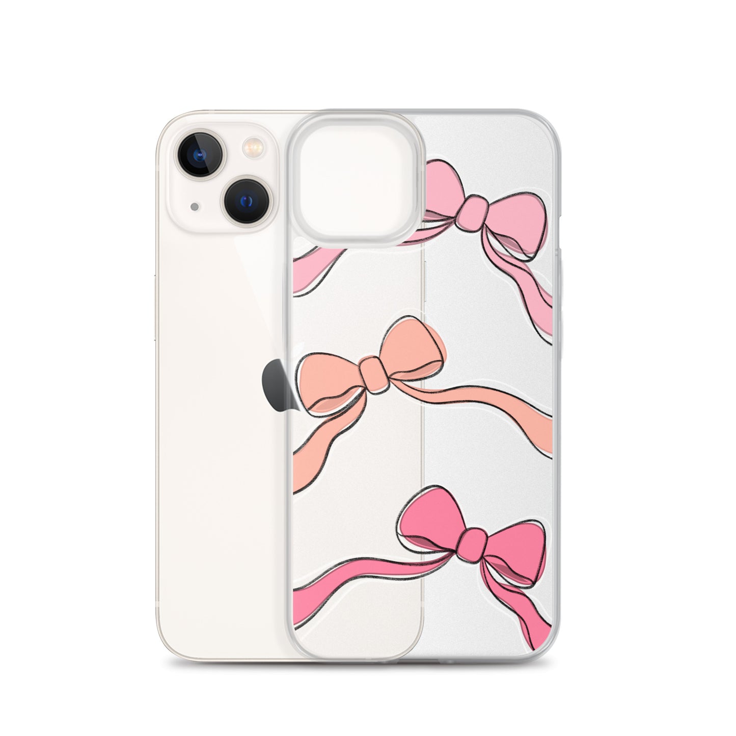 Valentines day bow phone case