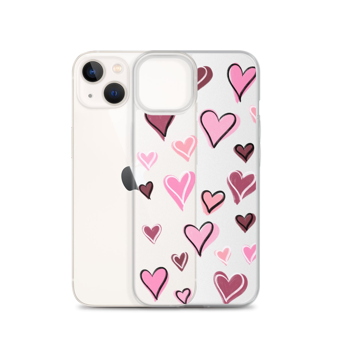 Valentines day heart phone case