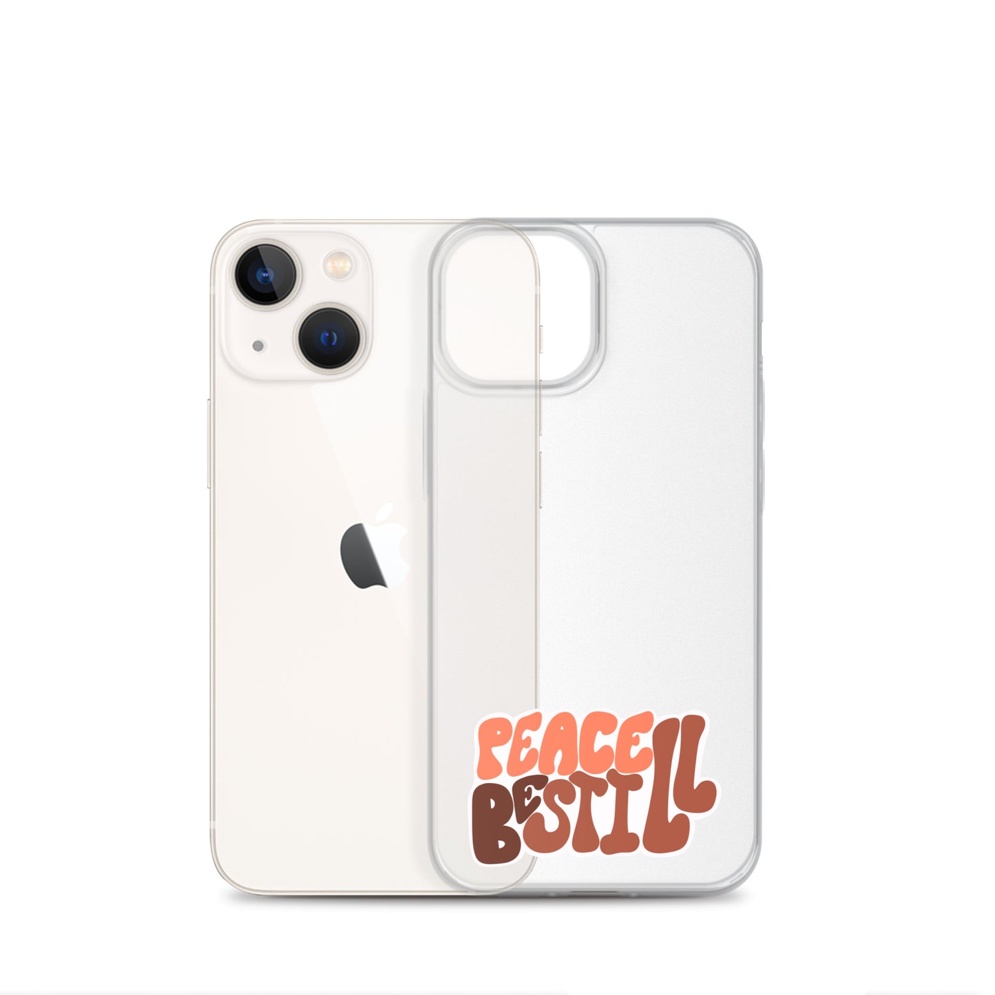 Peace be still phone case