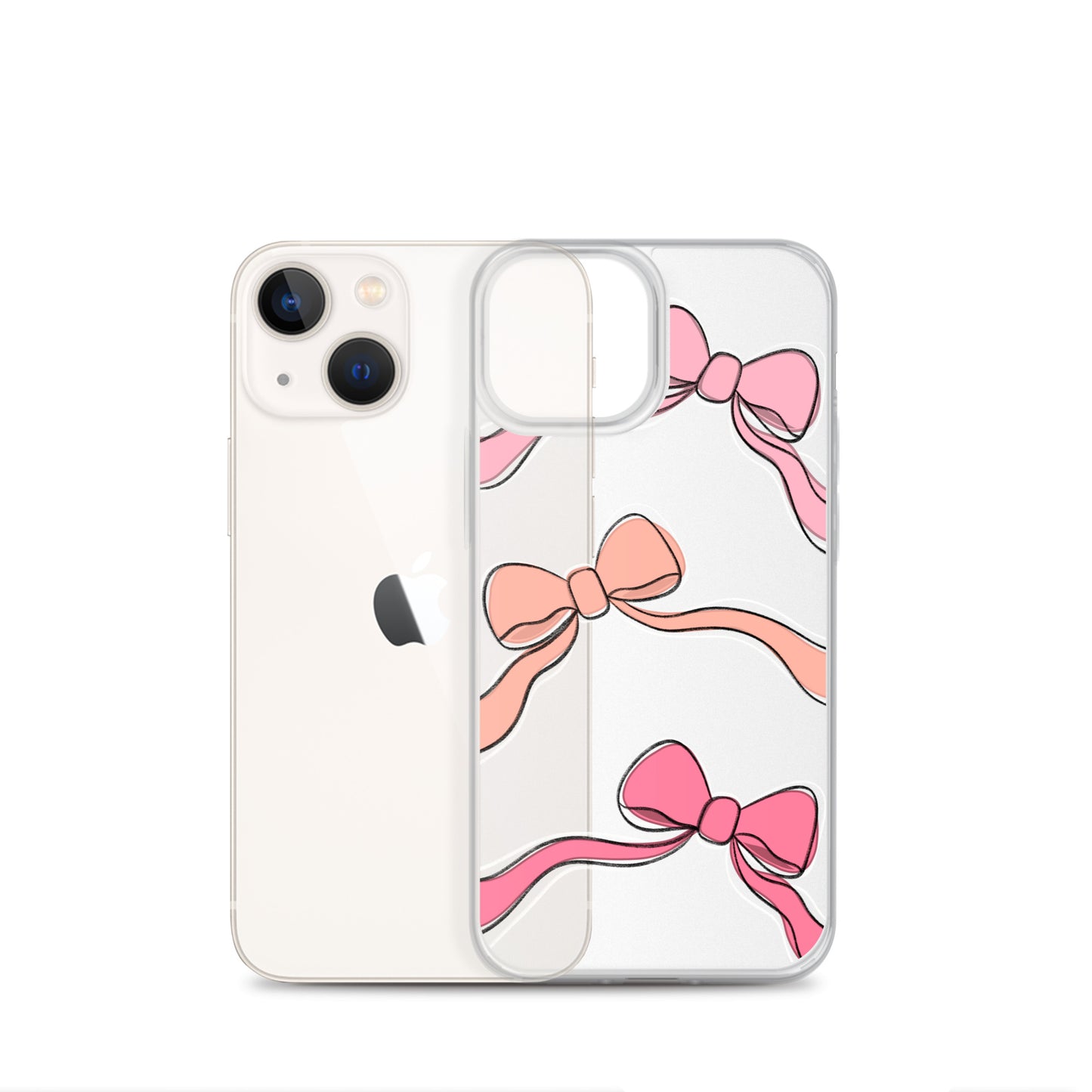 Valentines day bow phone case