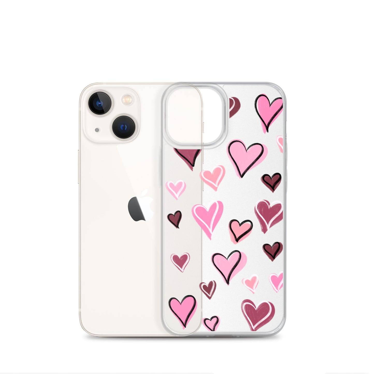 Valentines day heart phone case