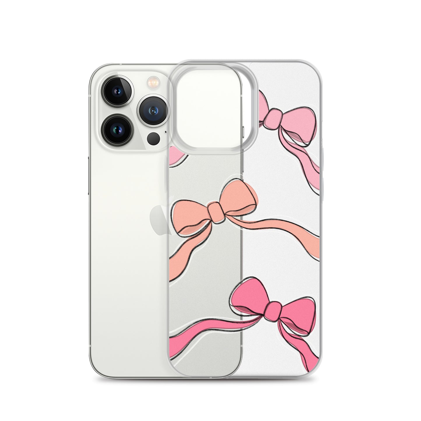 Valentines day bow phone case