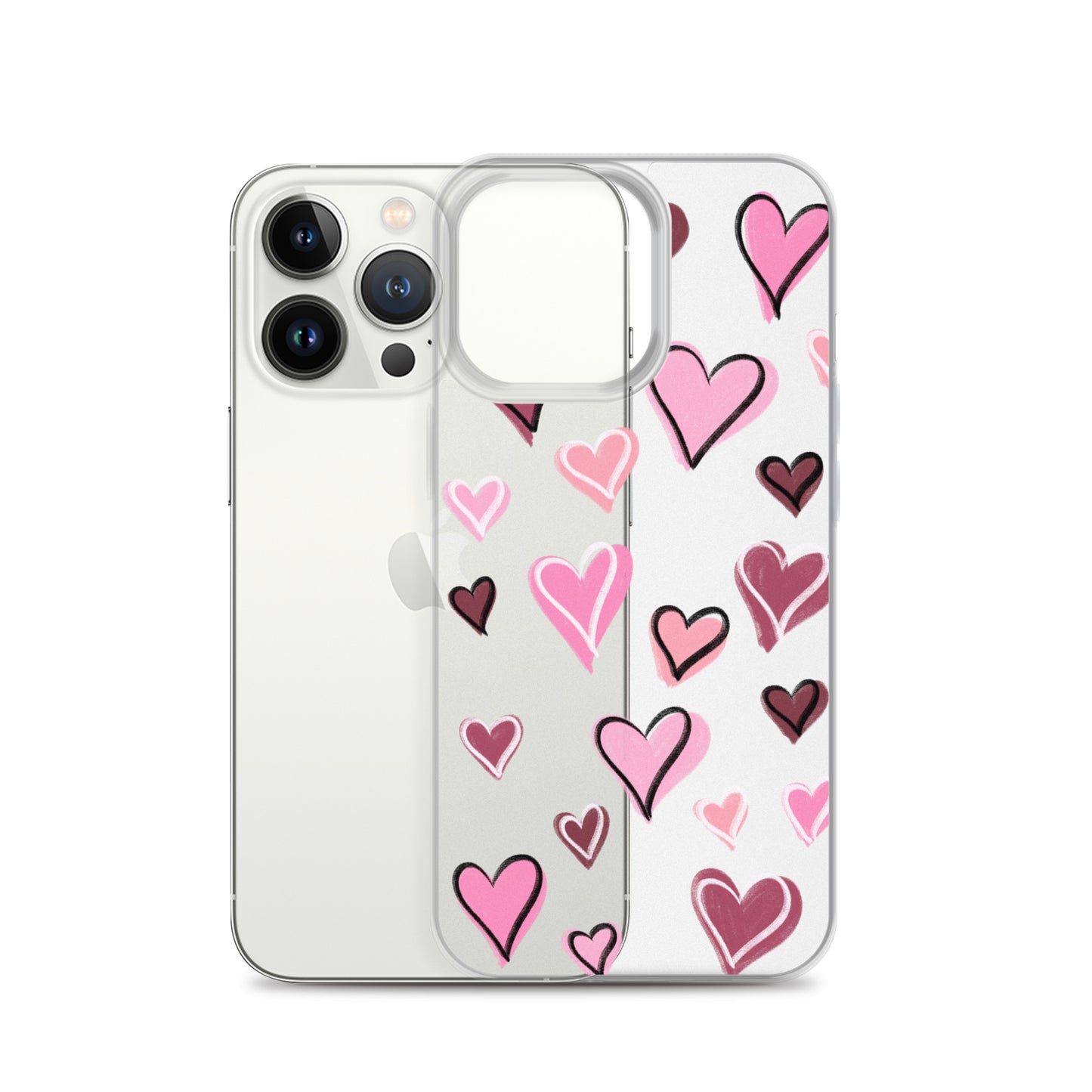 Valentines day heart phone case