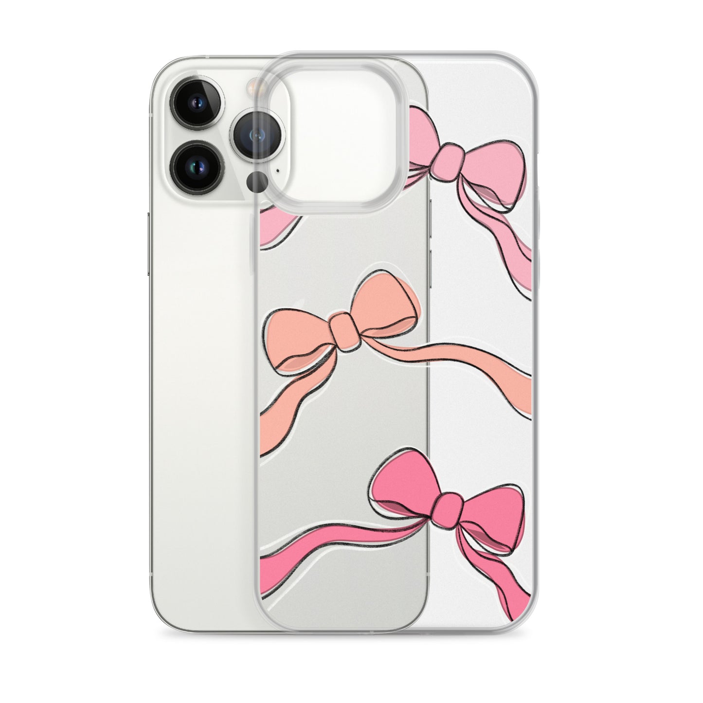 Valentines day bow phone case