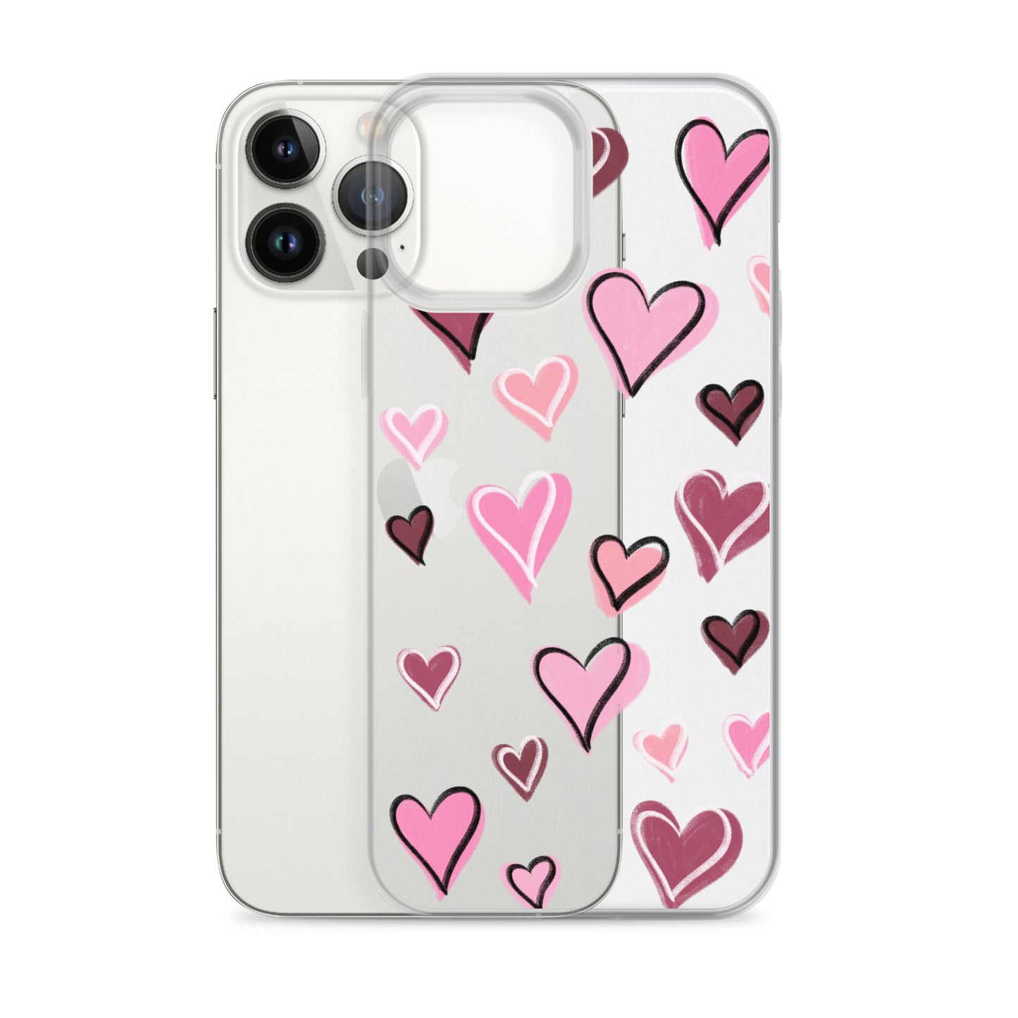 Valentines day heart phone case