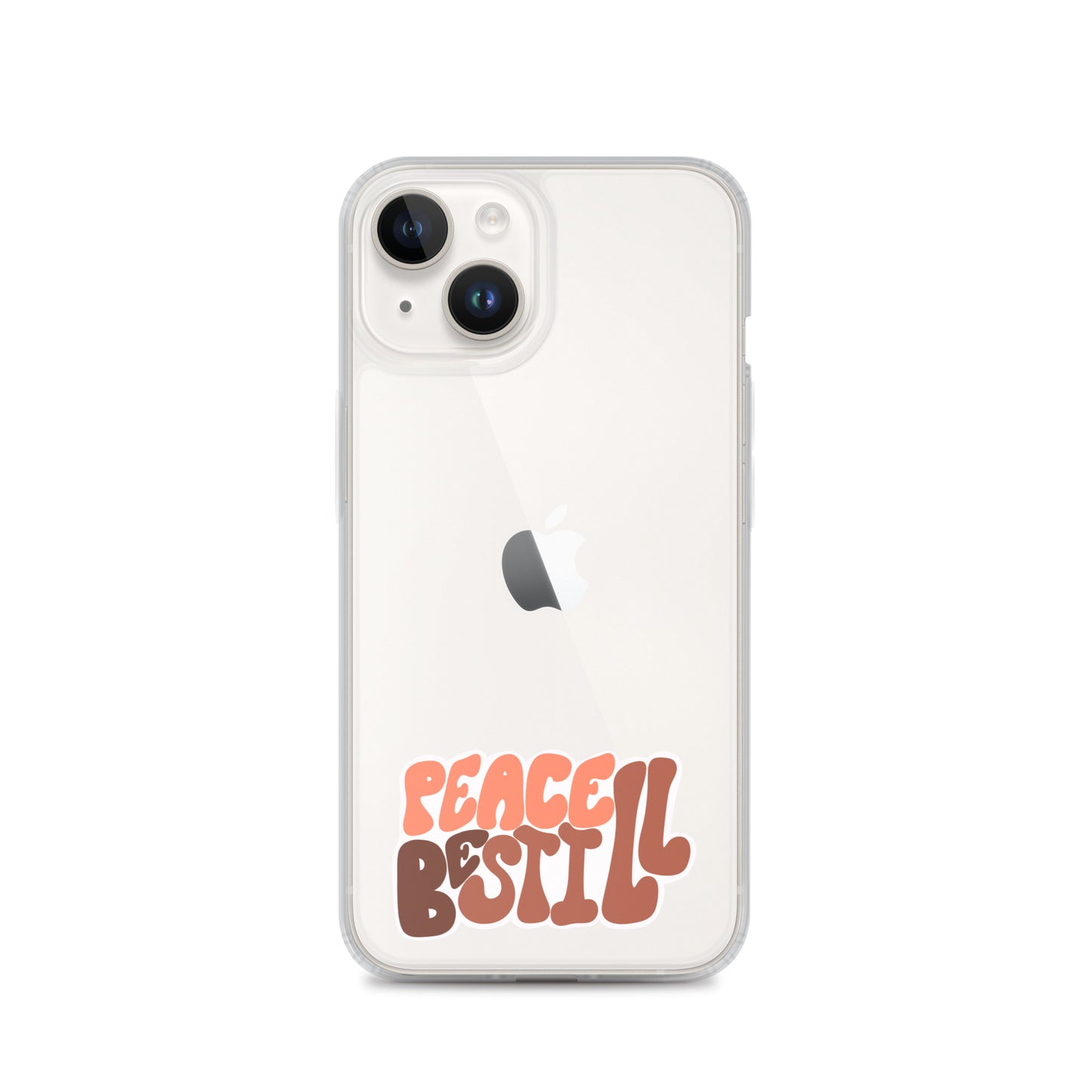 Peace be still phone case