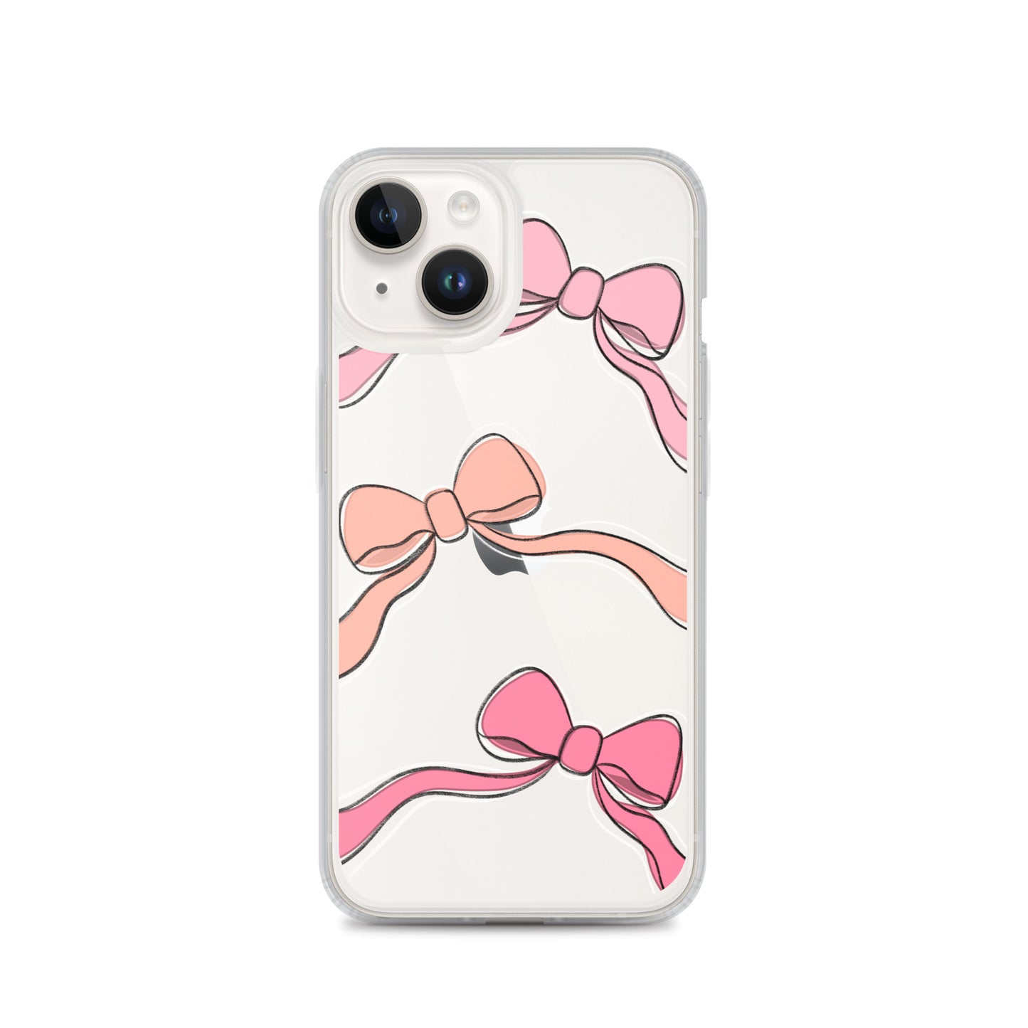 Valentines day bow phone case