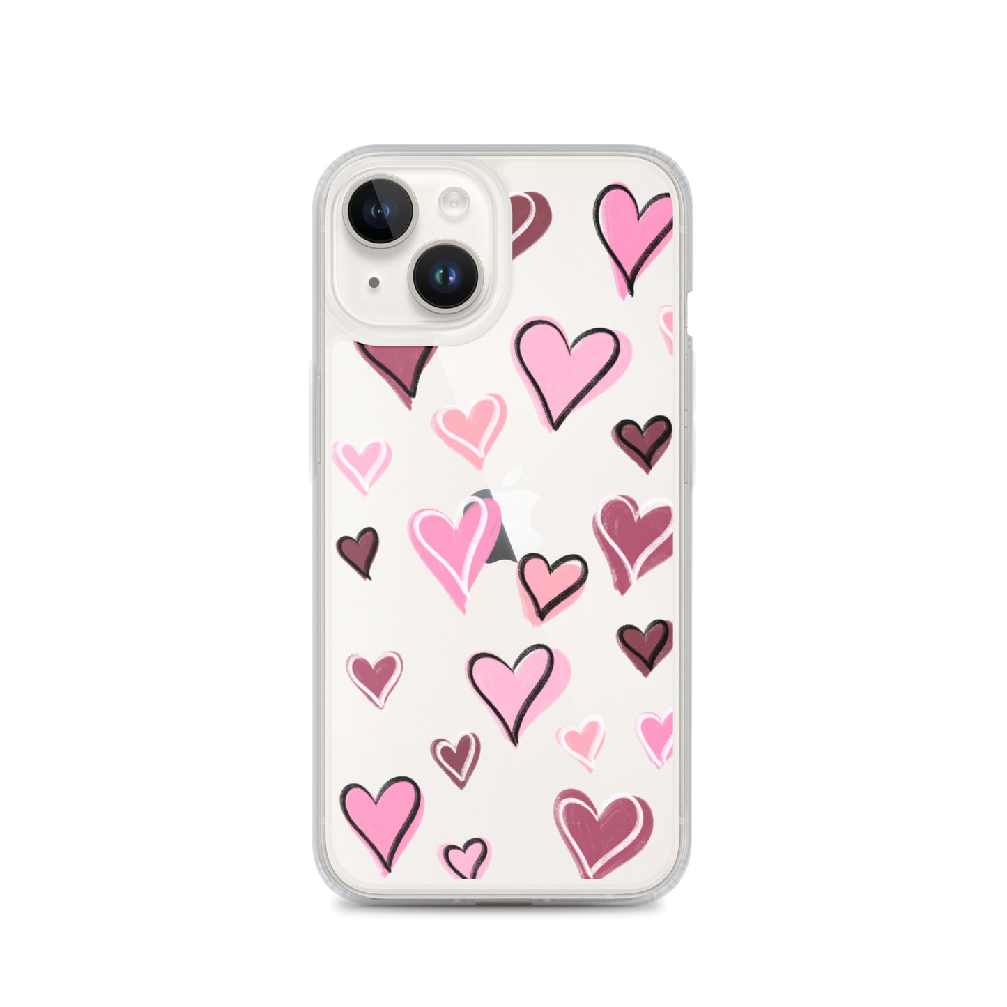 Valentines day heart phone case