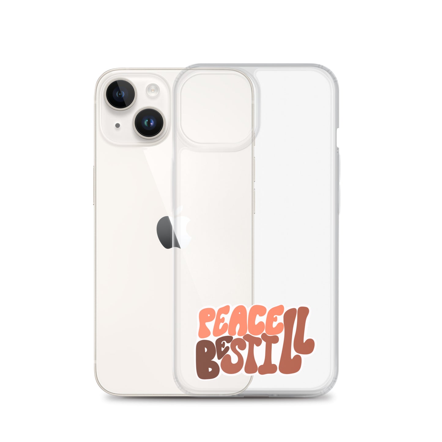 Peace be still phone case