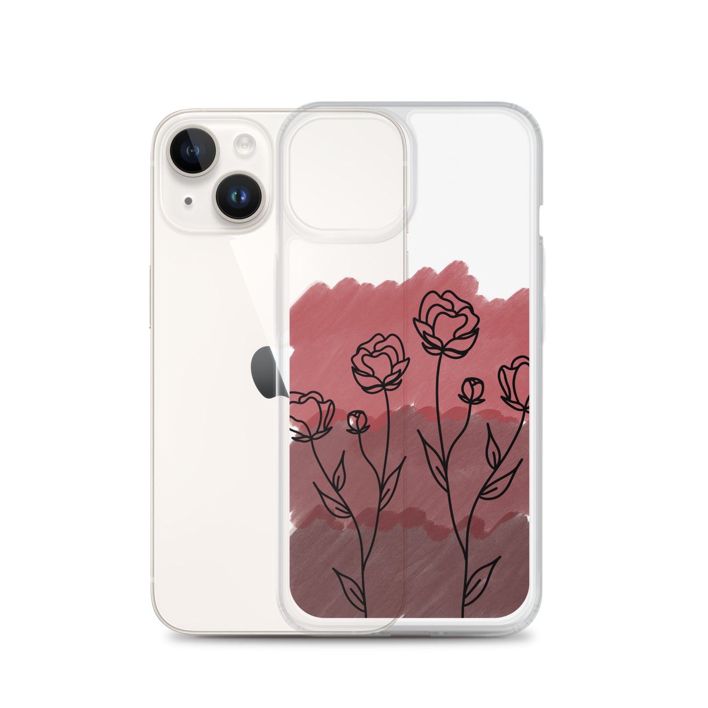 Valentines day Rose phone case