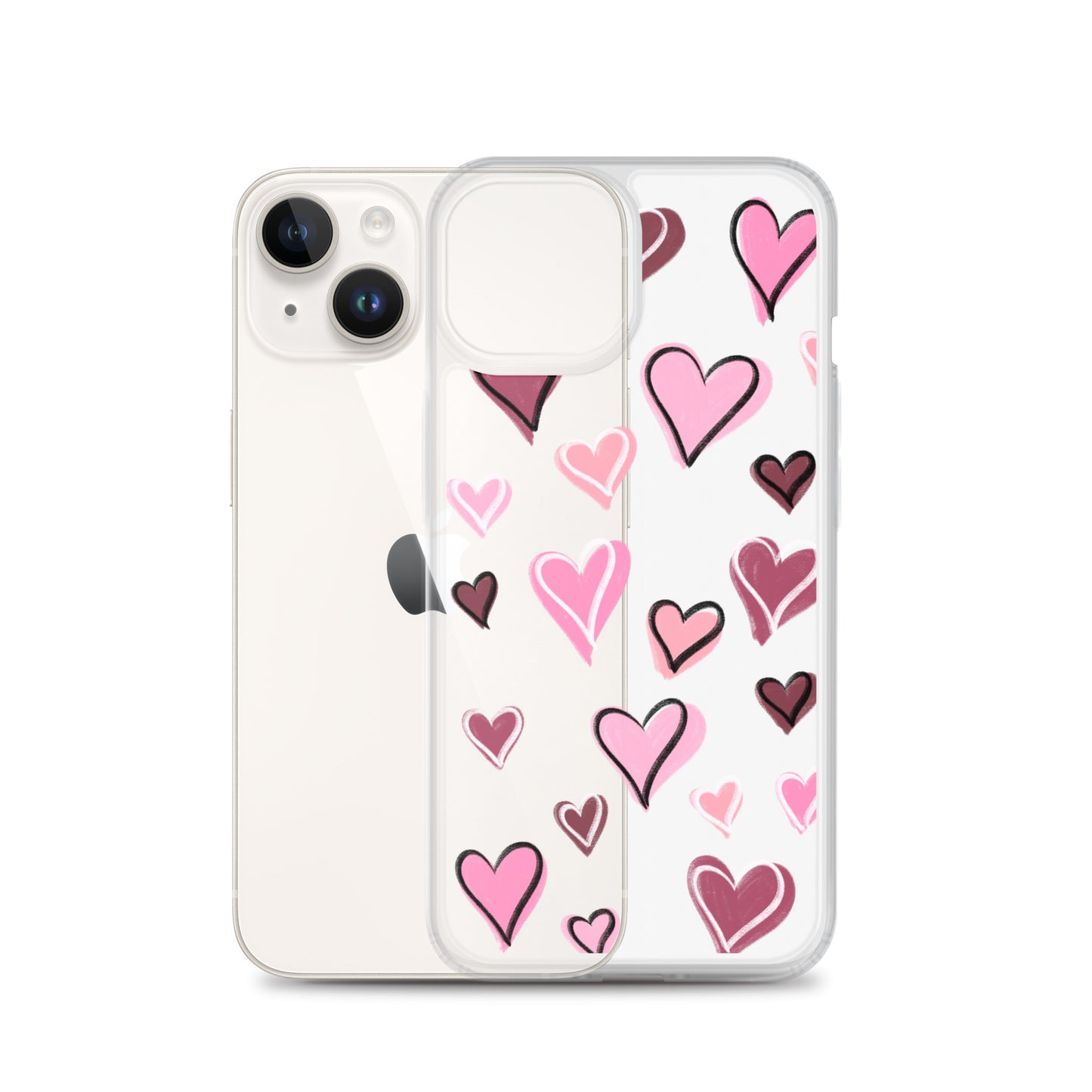 Valentines day heart phone case