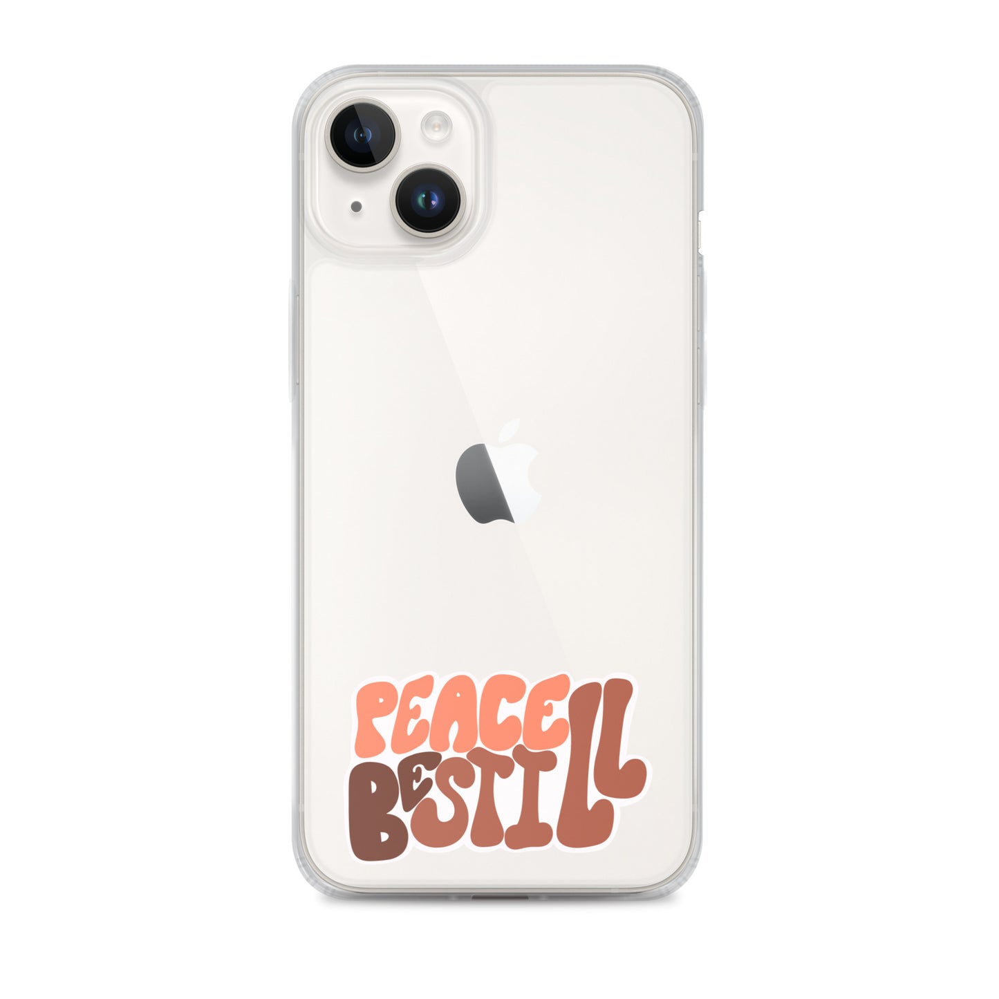 Peace be still phone case