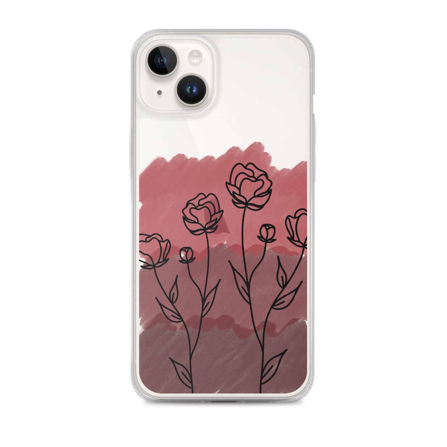 Valentines day Rose phone case