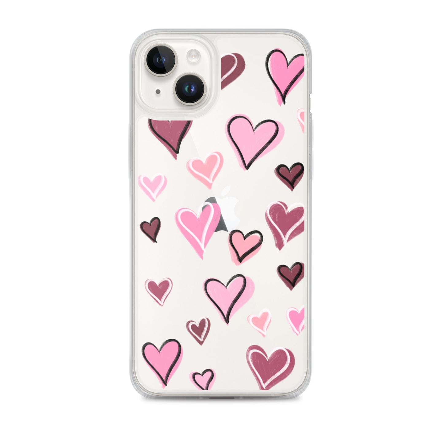 Valentines day heart phone case