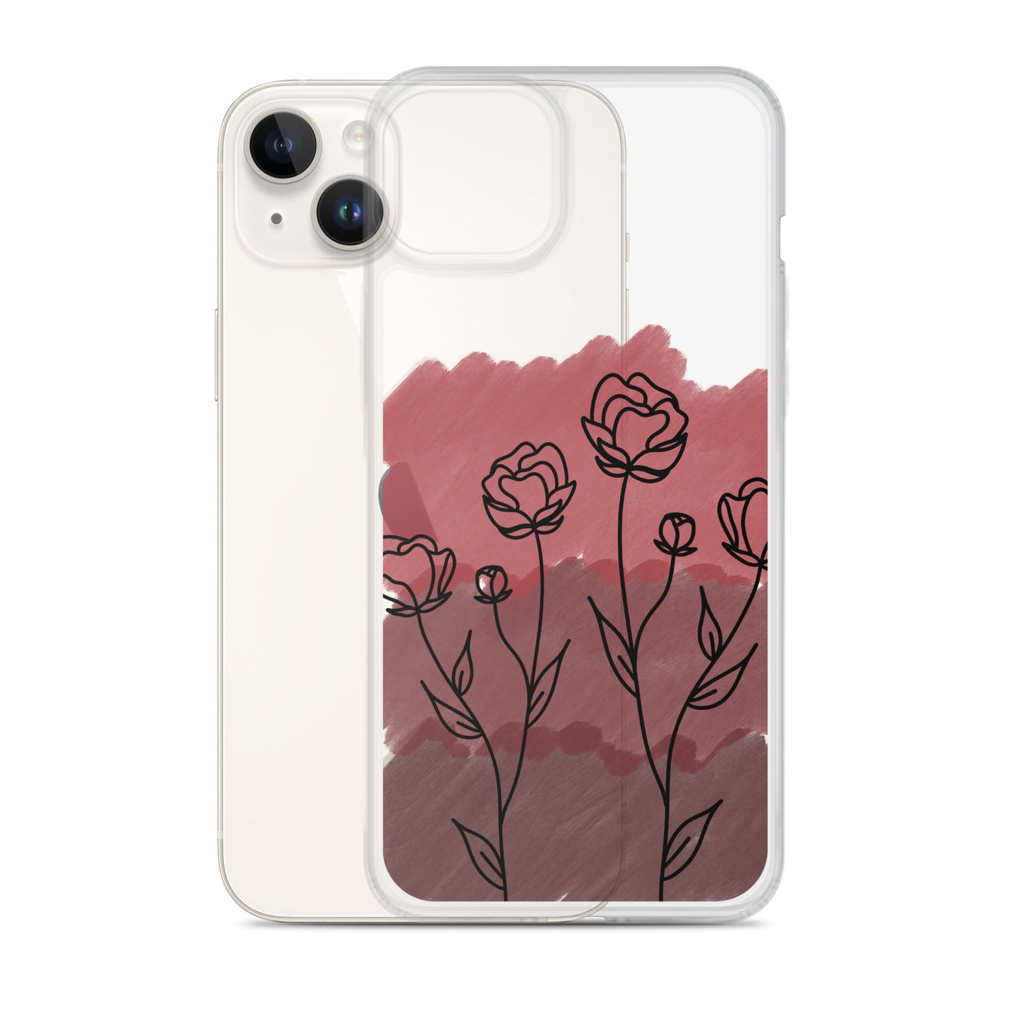 Valentines day Rose phone case