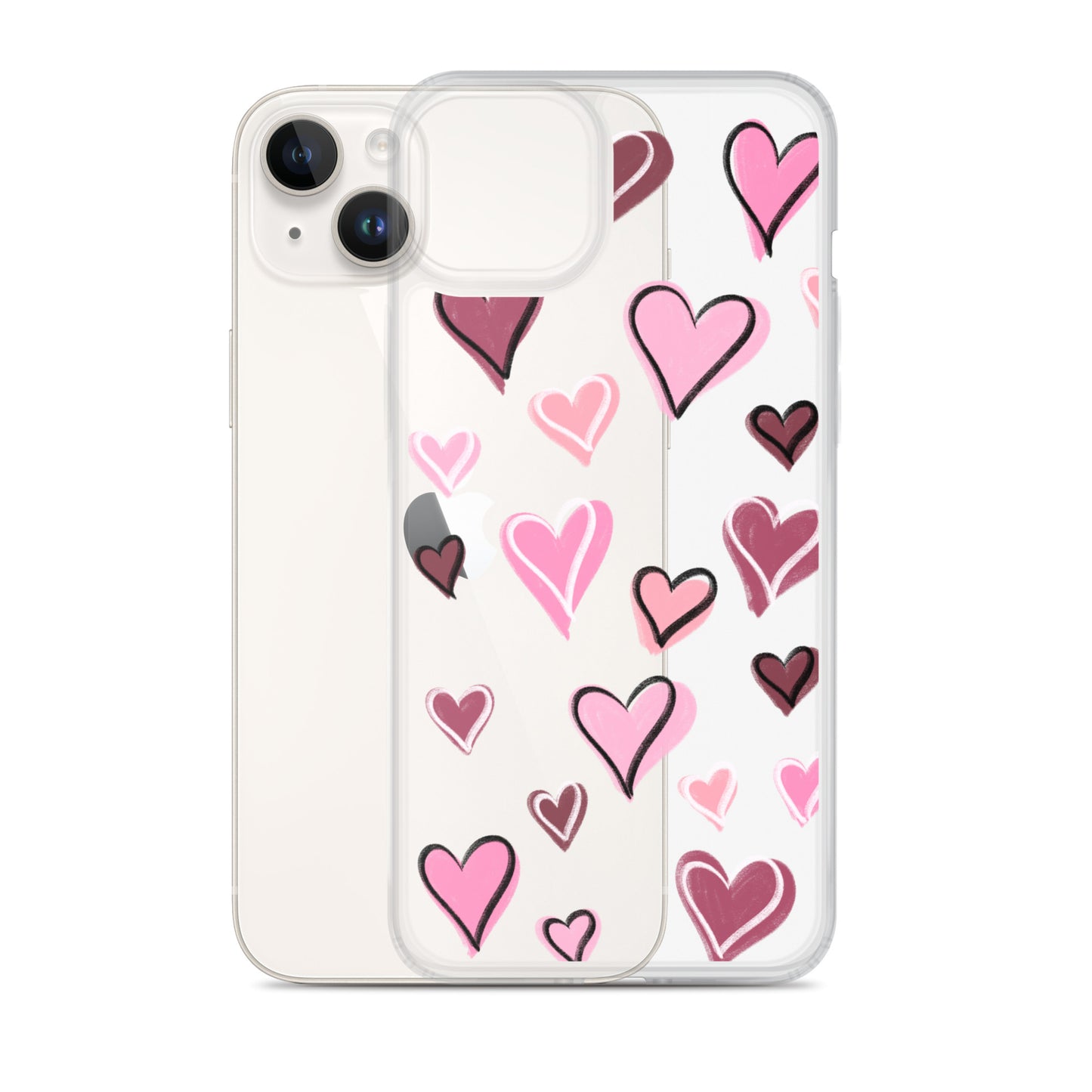 Valentines day heart phone case