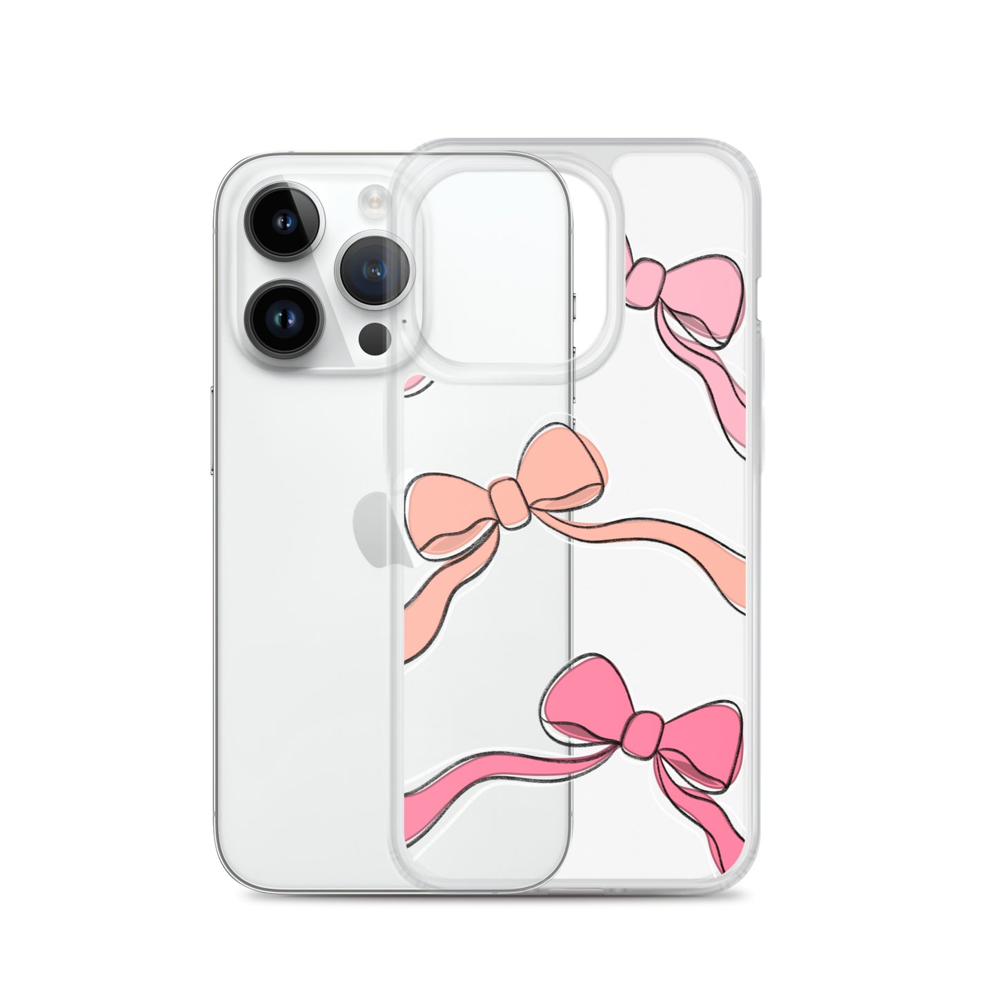 Valentines day bow phone case