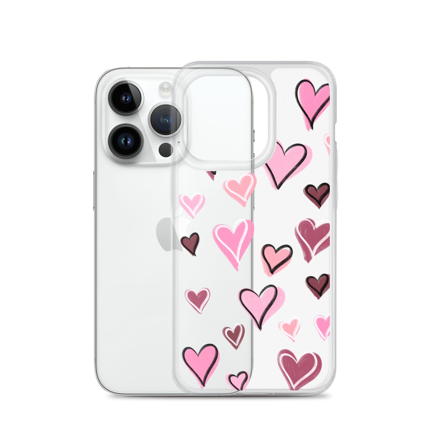 Valentines day heart phone case