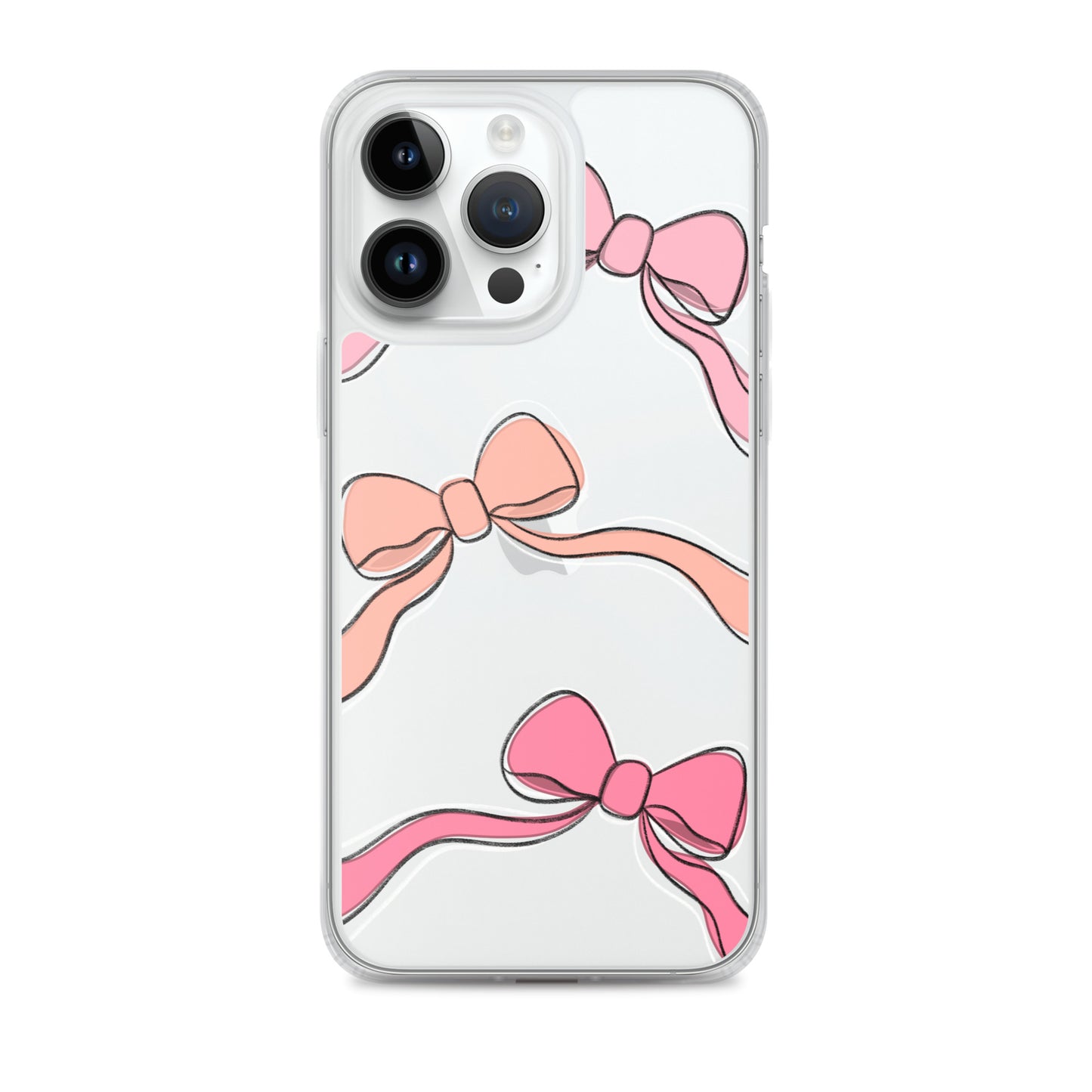 Valentines day bow phone case