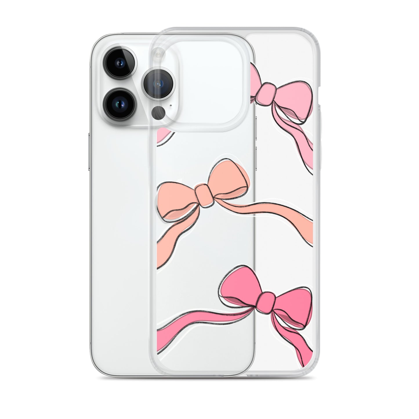 Valentines day bow phone case