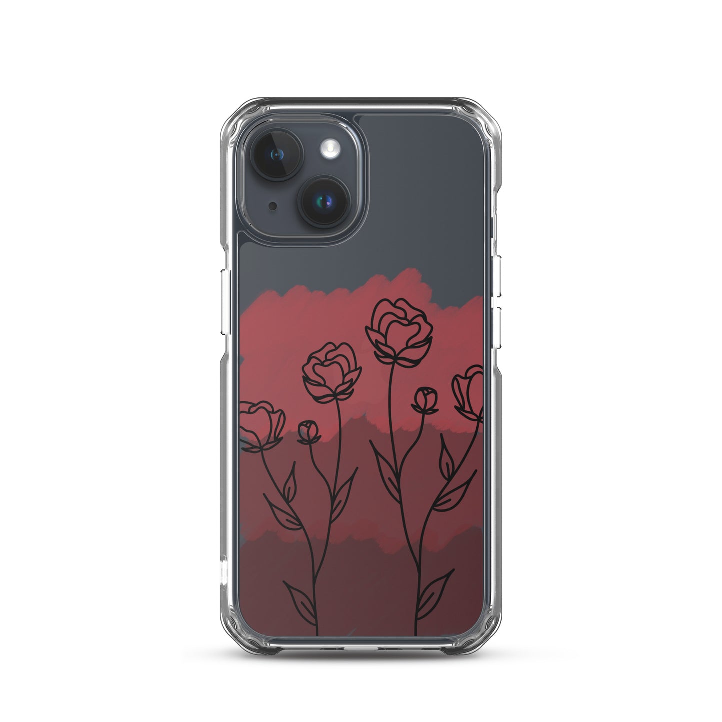 Valentines day Rose phone case