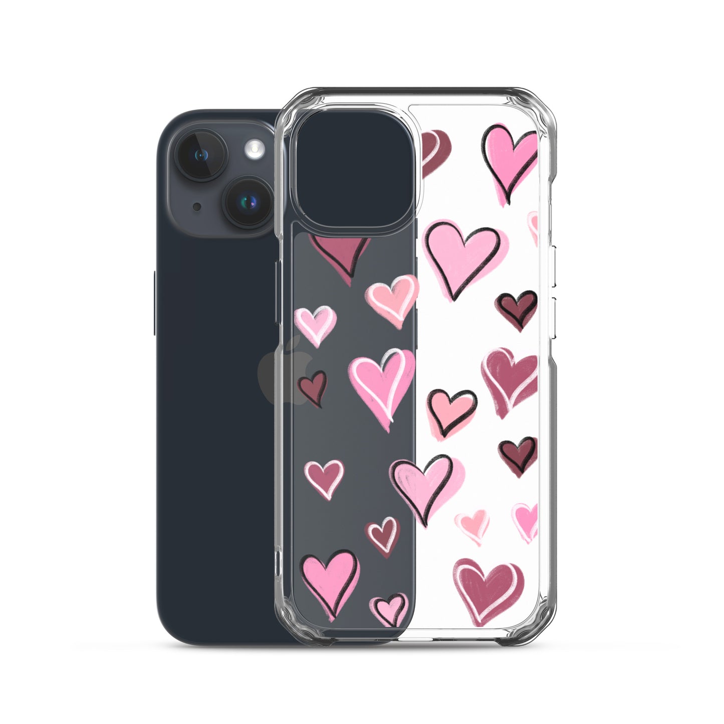 Valentines day heart phone case