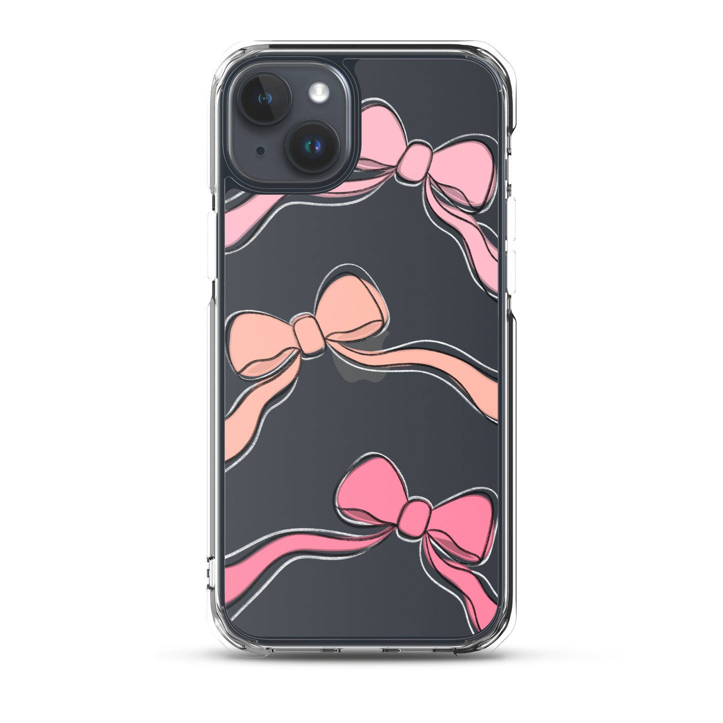 Valentines day bow phone case