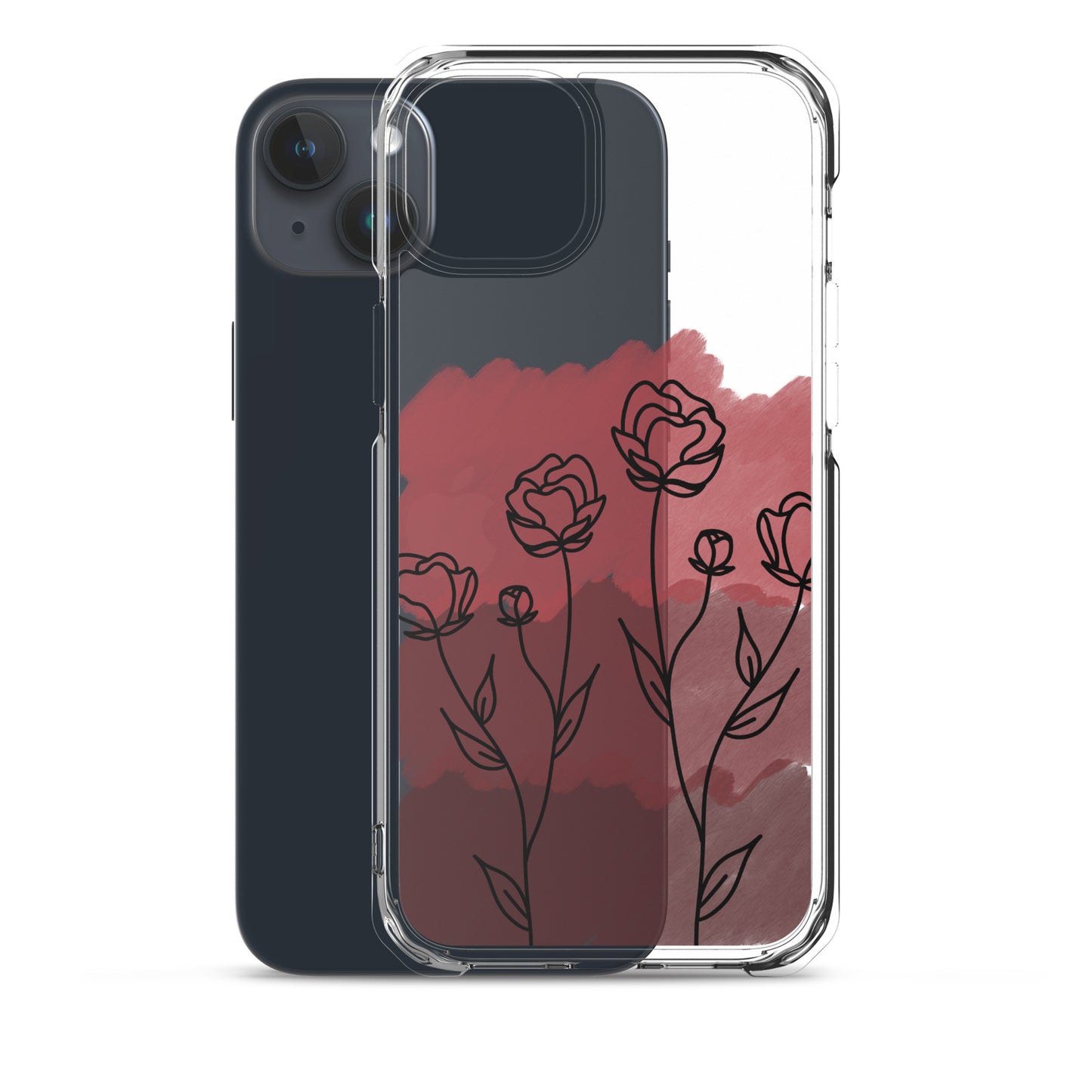 Valentines day Rose phone case