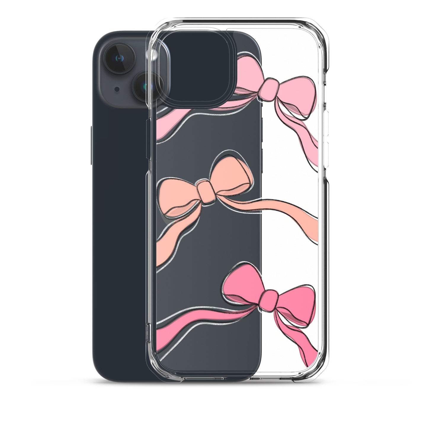 Valentines day bow phone case