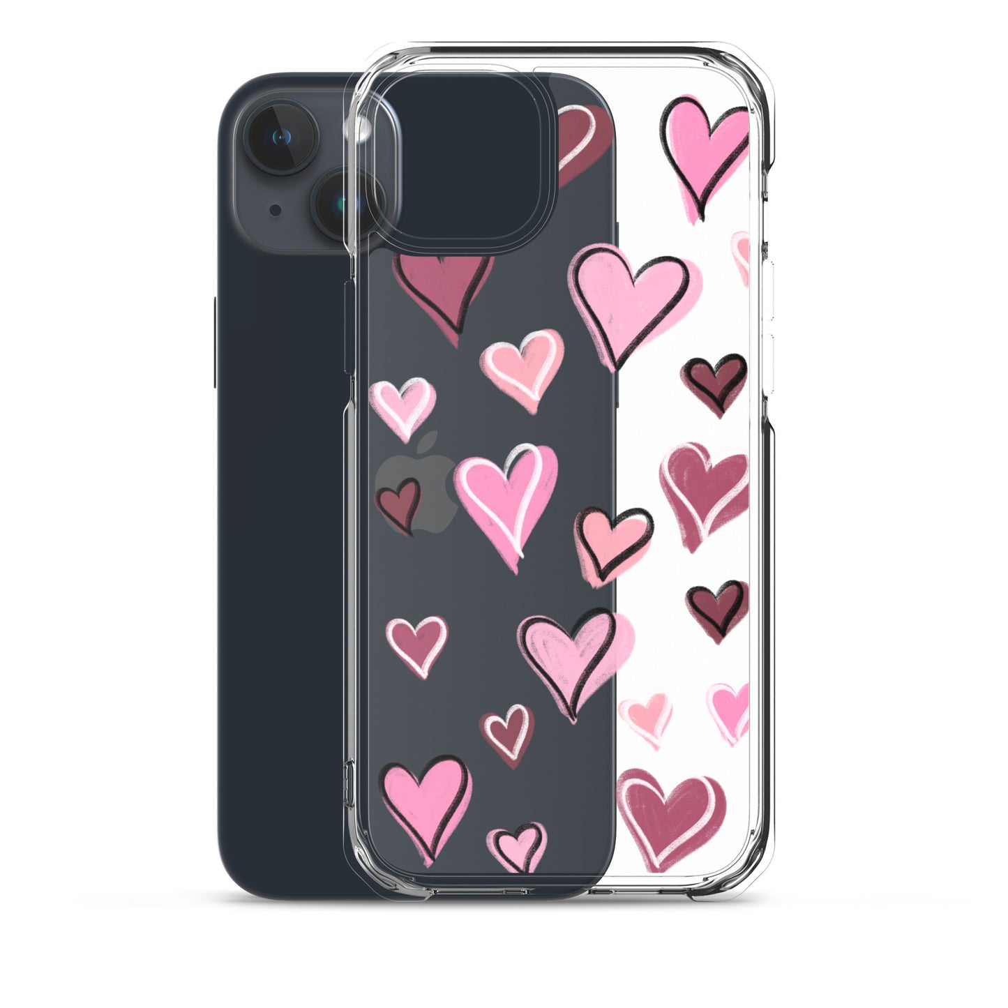 Valentines day heart phone case