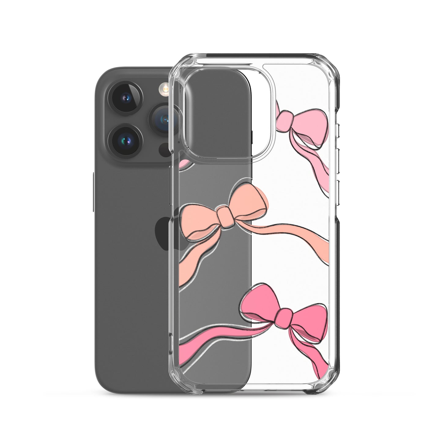 Valentines day bow phone case