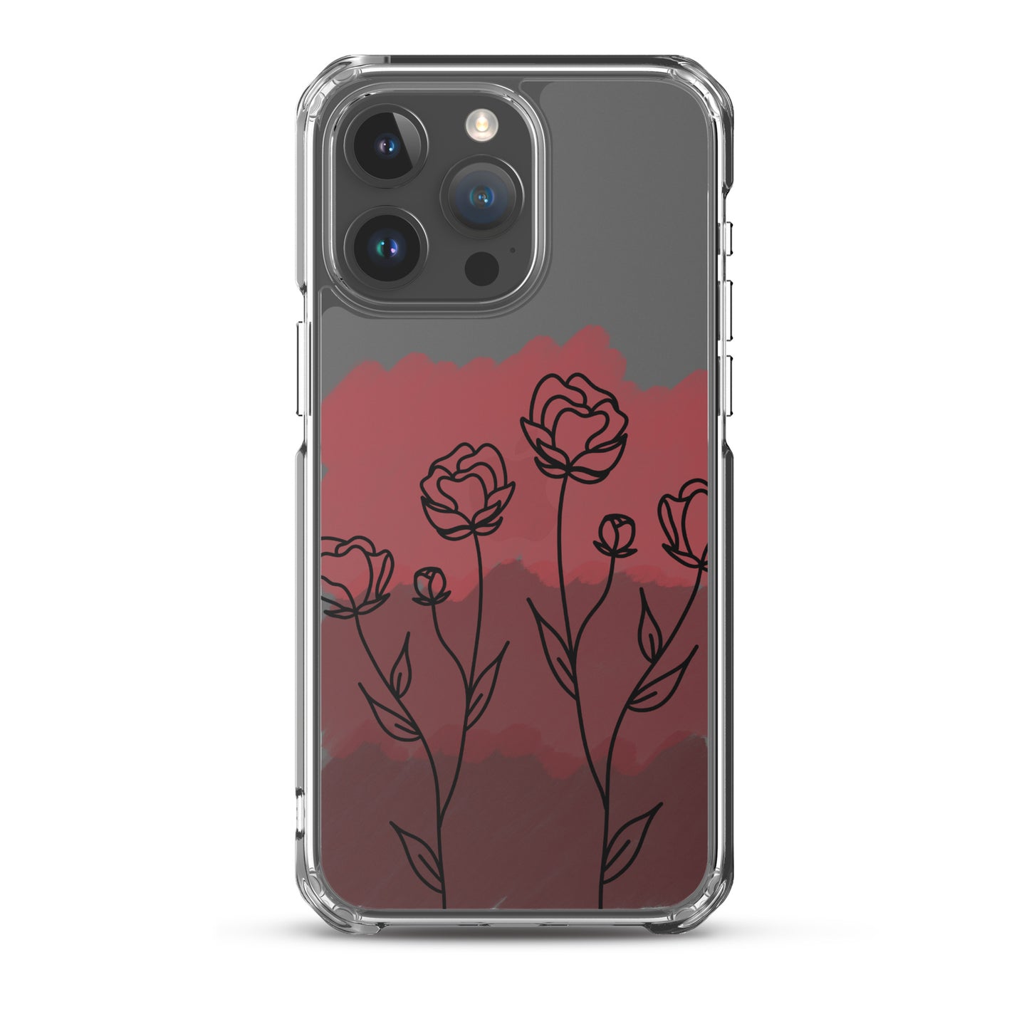 Valentines day Rose phone case