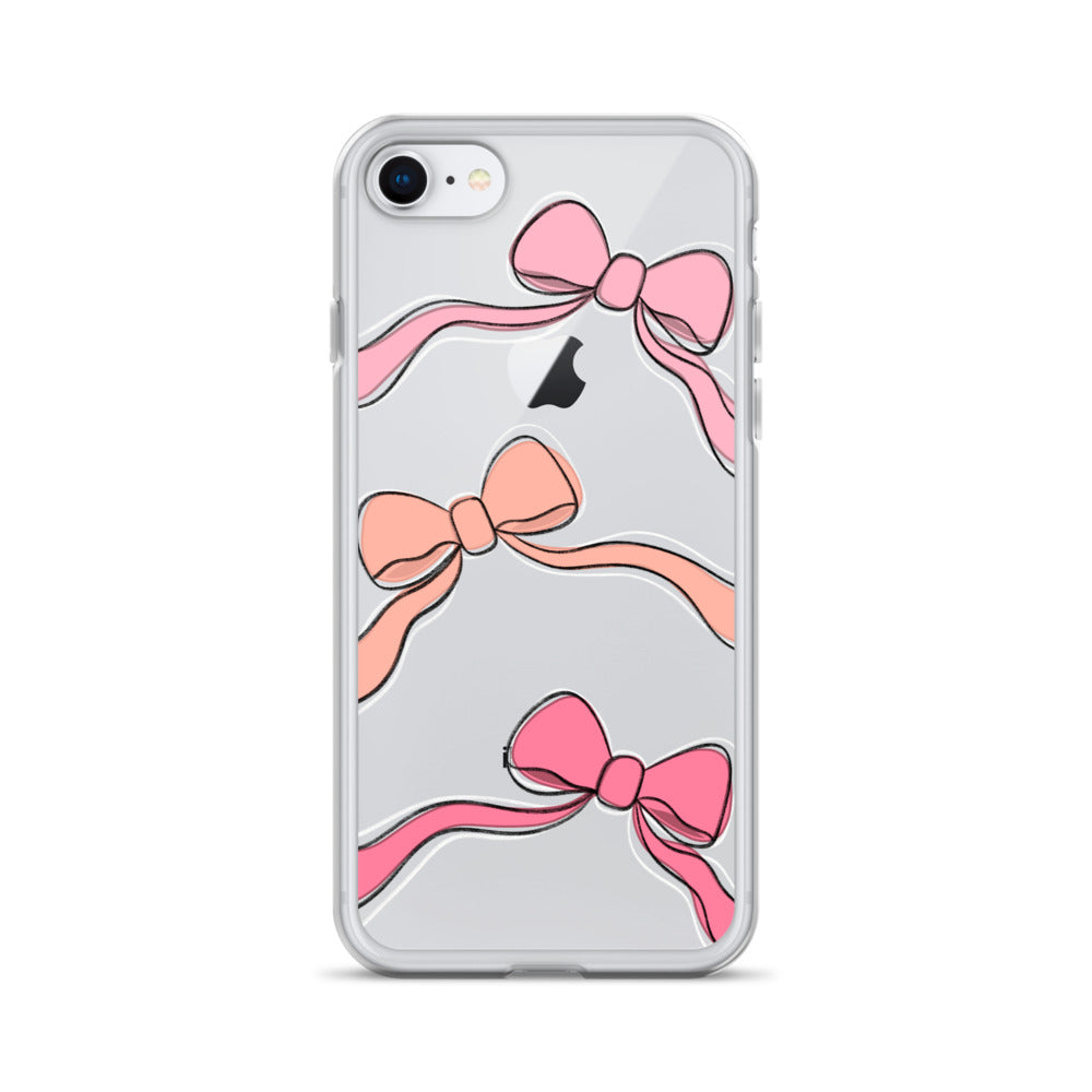 Valentines day bow phone case