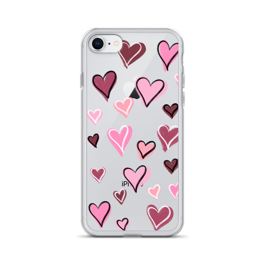 Valentines day heart phone case