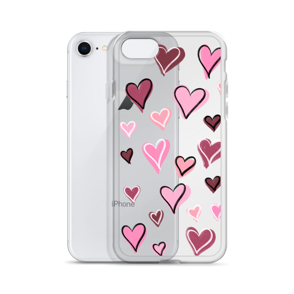 Valentines day heart phone case