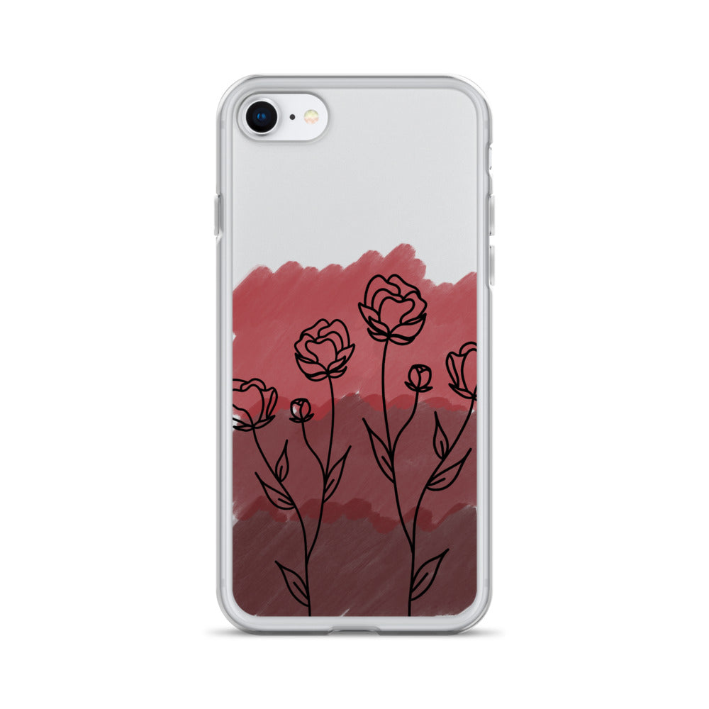 Valentines day Rose phone case